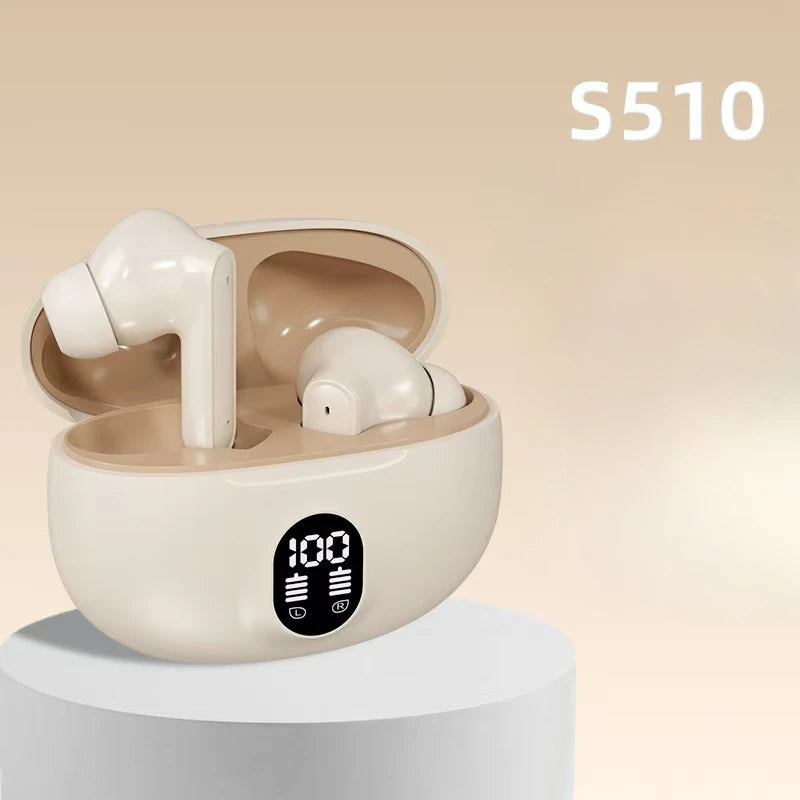 M04 TWS Wireless Earbuds – LED Display & Stereo Sound