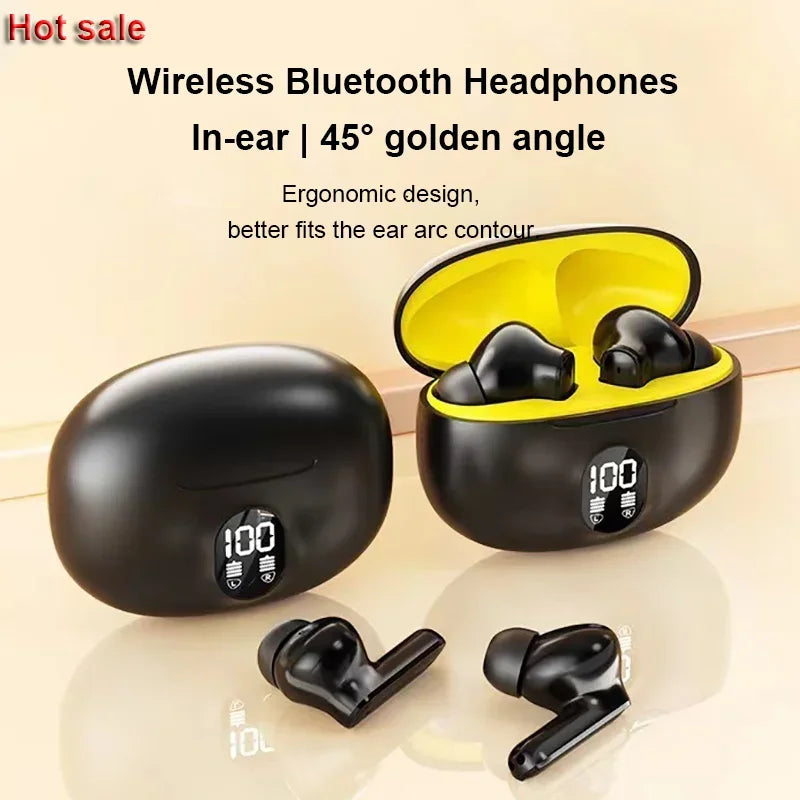 M04 TWS Wireless Earbuds – LED Display & Stereo Sound